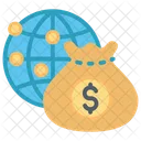 Global Finance Sack Icon