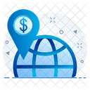 Global Financial Location  Icon