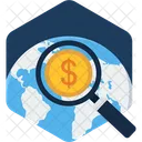 Global Financial Search Icon