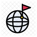 Global Mark Sign Icon