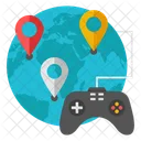 Global Gaming Game Location Gamepad Icon