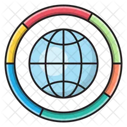Global Graph  Icon