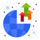 Global Growth  Icon