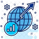 Global Growth  Icon