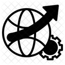 Global Growth Icon