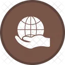 Global Hand Icon