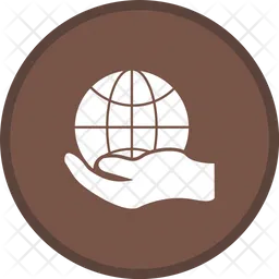 Global Hand  Icon