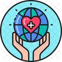 Global health risk  Icon