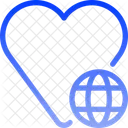 Global Heart Icon