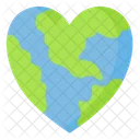 Global Heart  Icon