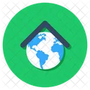 Global Home Global House Global Network Icon