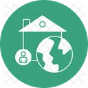 Global Home Global House Global Building Icon