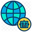 Automation Earth Global Icon