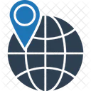 Global Location Map Pin Icon