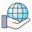 Global Online World Icon