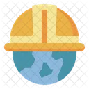 Global Labour Day Globe Icon