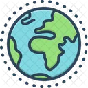 Global Mundial Internacional Icono