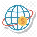 Global Cash Dollar Icon