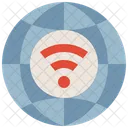 Global Internet Of Things Worldwide Icon