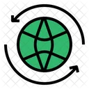 Global Universal Worldwide Banking Money Icon