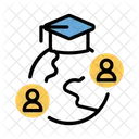 Global Students Study Icon