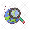 Global Search Place Icon