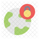 Global Earth Lockdown Icon