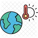 Global Warming Earth Icon