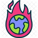 Global Warming Change Icon