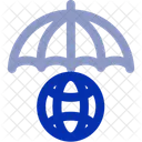Global Insurance Protection Security Icon