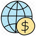 Global Business Global Investment Global Money Icon