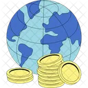 Global Investment Financial Technology Financial Planning Symbol