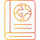 Global Education Geography Book Book Icon