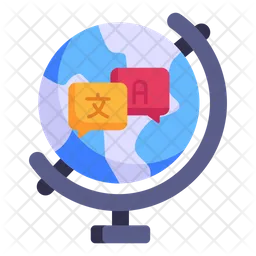 Global Language  Icon