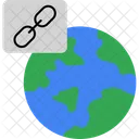 Global Link Network Internet Icon