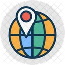 Global Location Globe Gps Icon