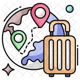 Global Location  Icon