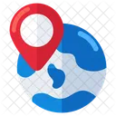 Global Location  Icon