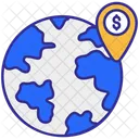 Global Location Location Map Icon