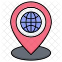 Travel Location Map Icon