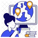 Global location  Icon
