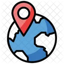 Global Location Global Access Network Location Icon