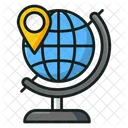 Geography Globe Table Globe Geographic Equipment Icon