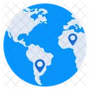 Global Location Pinpointer Gps Icon