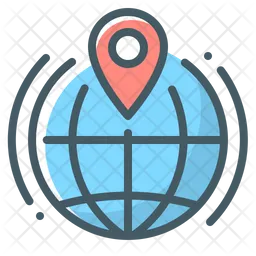 Global Location  Icon