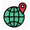 Map Location Global Icon