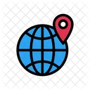 Global Map Location Icon