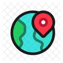Global Location Global Location Icon