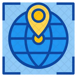 Global Location  Icon