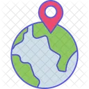 Global Location  Icon